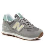 Sneaker von New Balance, in der Farbe Grau, aus Textil, andere Perspektive, Vorschaubild