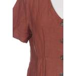 Kleid von Only, in der Farbe Braun, aus Baumwolle, andere Perspektive, Vorschaubild
