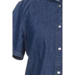 Klassische Bluse von Calvin Klein Jeans, in der Farbe Blau, aus Baumwolle, andere Perspektive, Vorschaubild