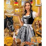 Dirndl von Funspread, in der Farbe Schwarz, andere Perspektive, Vorschaubild