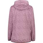 Regenjacke von CMP, in der Farbe Rosa, andere Perspektive, Vorschaubild