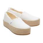 Espadrille von Toms, in der Farbe Weiss, aus Textil, andere Perspektive, Vorschaubild