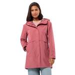 Regenmantel von Jack Wolfskin, in der Farbe Rosa, aus Polyester, andere Perspektive, Vorschaubild