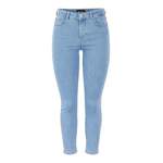 7/8-Jeans von Pieces, in der Farbe Blau, aus Baumwolle, andere Perspektive, Vorschaubild