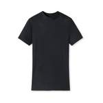 T-Shirt von Schiesser, in der Farbe Schwarz, aus Jersey, andere Perspektive, Vorschaubild
