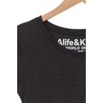 T-Shirt von Alife & Kickin, in der Farbe Grau, aus Baumwolle, andere Perspektive, Vorschaubild