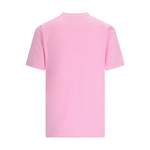 T-Shirt von MSGM, in der Farbe Rosa, aus Stoff, andere Perspektive, Vorschaubild