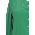 Klassische Bluse von Marella, in der Farbe Grün, aus Seide, andere Perspektive, Vorschaubild