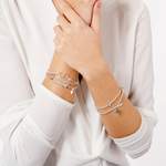 Sonstige Armbänder von Joma Jewellery, in der Farbe Silber, aus Cord, andere Perspektive, Vorschaubild