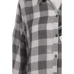 Klassische Bluse von Hollister, in der Farbe Grau, andere Perspektive, Vorschaubild