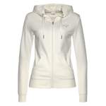 Sweatjacke von Kangaroos, in der Farbe Weiss, aus Polyester, andere Perspektive, Vorschaubild