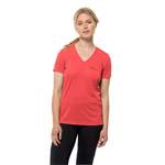 Funktionsshirt von Jack Wolfskin, in der Farbe Rot, aus Polyester, andere Perspektive, Vorschaubild