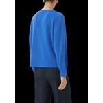 Sweatshirt von comma, in der Farbe Blau, aus Polyester, andere Perspektive, Vorschaubild