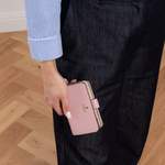 Brieftasche von Furla, in der Farbe Rosa, aus Leder, andere Perspektive, Vorschaubild