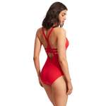 Badeanzug von Seafolly, in der Farbe Rot, aus Material-mix, andere Perspektive, Vorschaubild