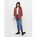 Blusenblazer von Pieces, in der Farbe Rot, aus Polyester, andere Perspektive, Vorschaubild