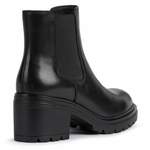 Chelsea-Boot von Geox, in der Farbe Schwarz, aus Stoff, andere Perspektive, Vorschaubild