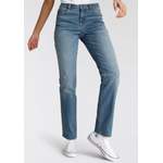 High Waist Jeans von Alife & Kickin, in der Farbe Blau, andere Perspektive, Vorschaubild