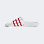 Badesandale von adidas Originals, in der Farbe Weiss, aus Kunststoff, andere Perspektive, Vorschaubild