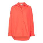 Klassische Bluse von Ichi, in der Farbe Orange, Vorschaubild