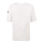 T-Shirt von Moncler, in der Farbe Weiss, aus Baumwolle, andere Perspektive, Vorschaubild