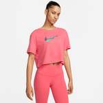 Funktionsshirt von Nike, in der Farbe Orange, andere Perspektive, Vorschaubild