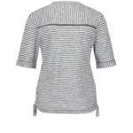 Rundhalsshirt von Gerry Weber, in der Farbe Schwarz, aus Material-mix, andere Perspektive, Vorschaubild