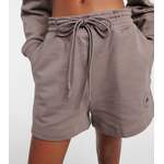 Shorts von adidas by stella mccartney, in der Farbe Braun, andere Perspektive, Vorschaubild