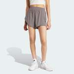 Sportshorts von adidas performance, in der Farbe Beige, aus Polyester, andere Perspektive, Vorschaubild