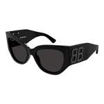 Sonstige Sonnenbrille von Balenciaga, in der Farbe Schwarz, aus Acetat, Vorschaubild