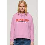 Sweatshirt von Superdry, in der Farbe Lila, andere Perspektive, Vorschaubild