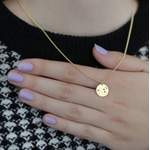 Goldkette von BELLYBIRD Jewellery, in der Farbe Gold, andere Perspektive, Vorschaubild