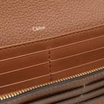 Brieftasche von Chloé, in der Farbe Braun, aus Leder, andere Perspektive, Vorschaubild