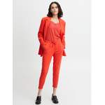 Sweathose von Ichi, in der Farbe Orange, aus Polyester, andere Perspektive, Vorschaubild