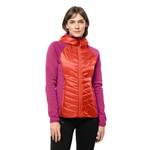 Sonstige Jacke von Jack Wolfskin, in der Farbe Orange, aus Fleece, andere Perspektive, Vorschaubild