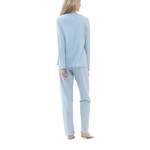 Pyjama von mey, in der Farbe Blau, aus Baumwolle, andere Perspektive, Vorschaubild