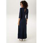 Maxikleid von Aniston Casual, in der Farbe Blau, aus Polyester, andere Perspektive, Vorschaubild