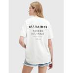 T-Shirt von AllSaints, in der Farbe Schwarz, aus Baumwolle, andere Perspektive, Vorschaubild