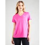 T-Shirt von Under Armour, in der Farbe Rosa, aus Polyester, andere Perspektive, Vorschaubild
