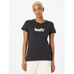 T-Shirt von LEVI'S ®, in der Farbe Schwarz, aus Baumwolle, andere Perspektive, Vorschaubild