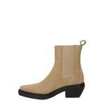 Chelsea-Boot von Copenhagen, in der Farbe Beige, aus Kunststoff, andere Perspektive, Vorschaubild