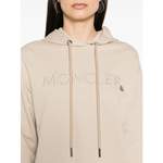 Hoodies von Moncler, in der Farbe Beige, andere Perspektive, Vorschaubild