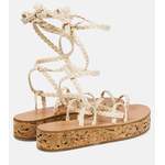 Plateausandale von Ancient Greek Sandals, in der Farbe Beige, andere Perspektive, Vorschaubild