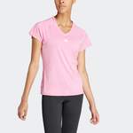 T-Shirt von adidas performance, in der Farbe Rosa, aus Polyester, andere Perspektive, Vorschaubild