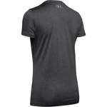 T-Shirt von Under Armour, in der Farbe Grau, aus Polyester, andere Perspektive, Vorschaubild