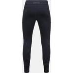 Sportleggings von Peak Performance, in der Farbe Schwarz, aus Elasthan, andere Perspektive, Vorschaubild