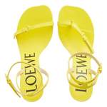Sandale von Loewe, in der Farbe Gelb, aus Leder, andere Perspektive, Vorschaubild
