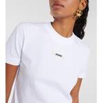 T-Shirt von Jacquemus, in der Farbe Weiss, andere Perspektive, Vorschaubild