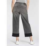 Weite Jeans von Herrlicher, in der Farbe Grau, aus Polyester, andere Perspektive, Vorschaubild
