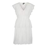 Kleid von Vero Moda, in der Farbe Weiss, aus Baumwolle, andere Perspektive, Vorschaubild
